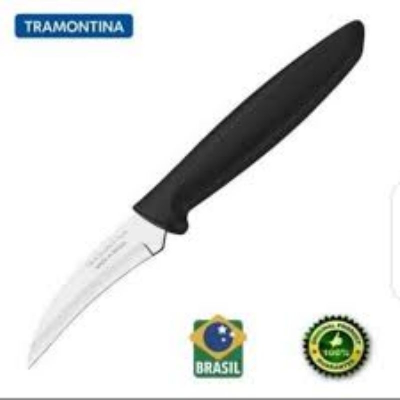 60pcs Pisau Okulasi 3" Tramontina Original Peeling Knife Plenus 23419103