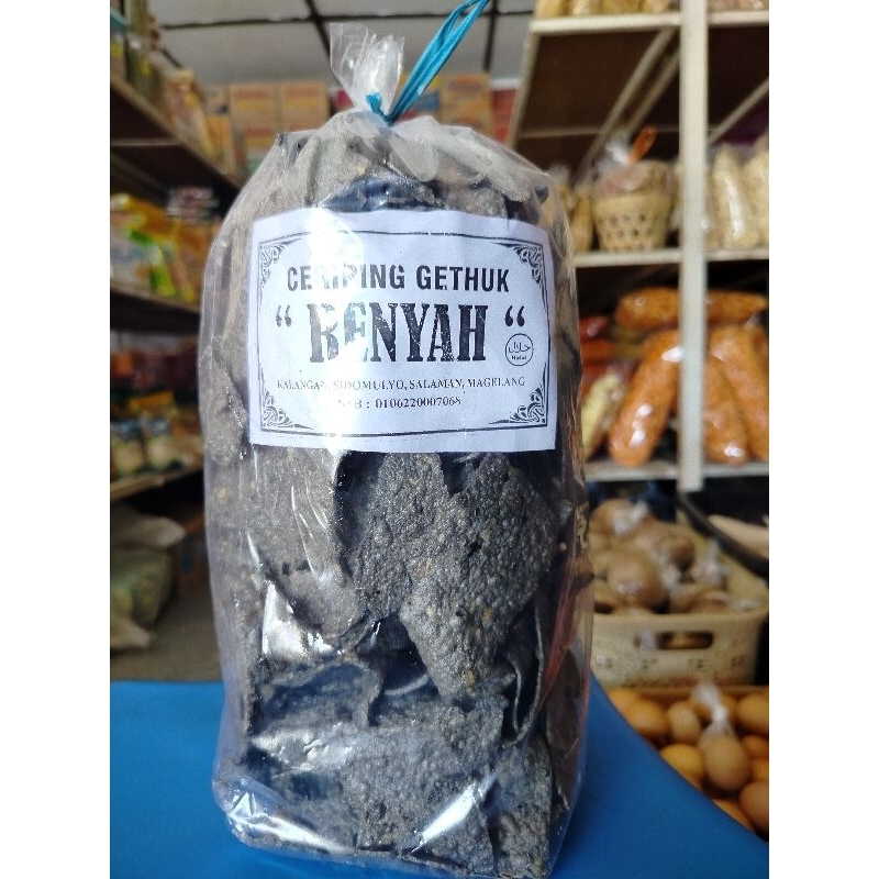 

Keripik getuk hitam