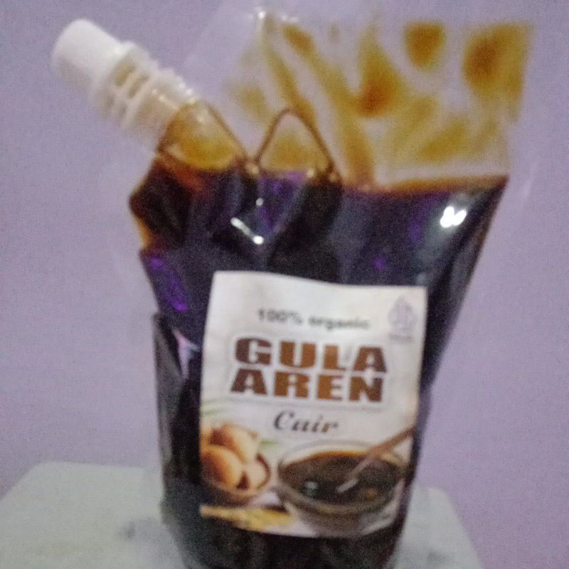 

Gula aren[cair]Aslikemasan spoutpack500ml.[Exp.jan2026]