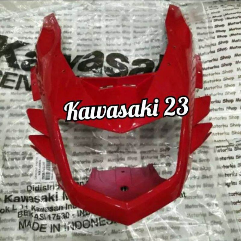 Batok lampu depan ninja RR New MERAH Original Kawasaki
