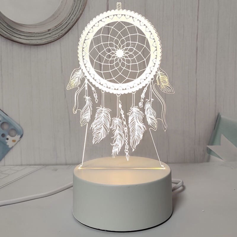 LAMPU HIAS AESTHETIC LED 3D ~ LAMPU KADO AESTHETIC LED 3D