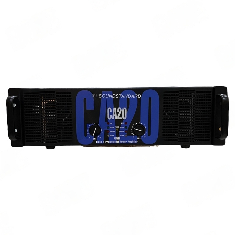 Power Amplifier Soundstandard CA 20/CA20 Baru Power CA20 Sound Standard CA 20 Power Soundstandard