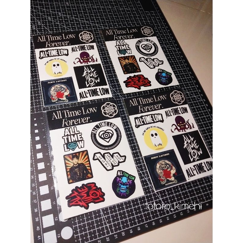 

STIKER ALL TIME LOW FOREVER