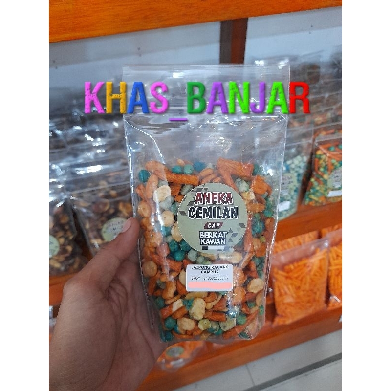 

cemilan jaipong kacang campur khas banjar