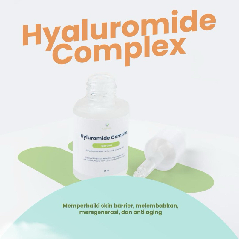 Latika Beauty care Serum Hyaluromide Complex ceramide skinbarier dan kelembaban kulit glowing