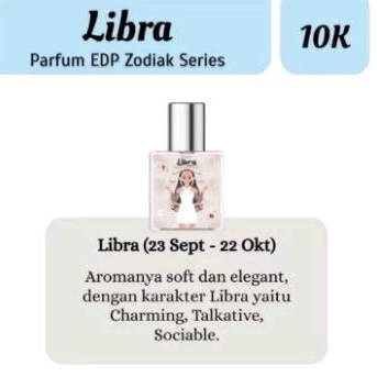 parfum zodiak libra geamoore