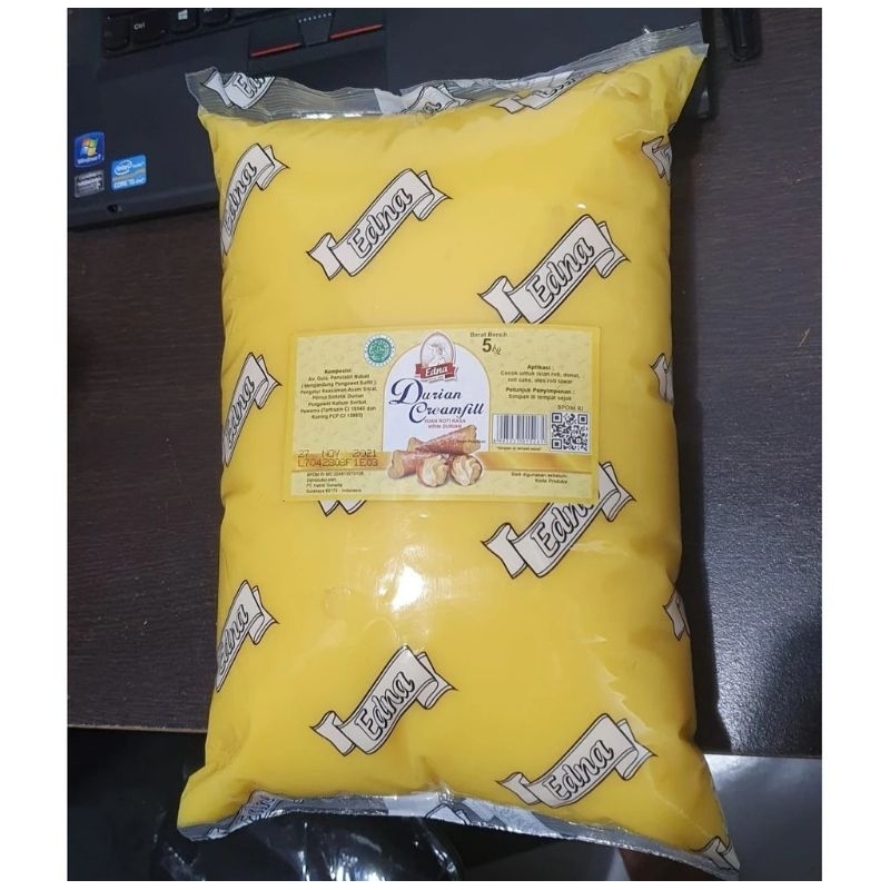 

3-Selai EDNA Buah premium Isian/Topping Rasa Durian