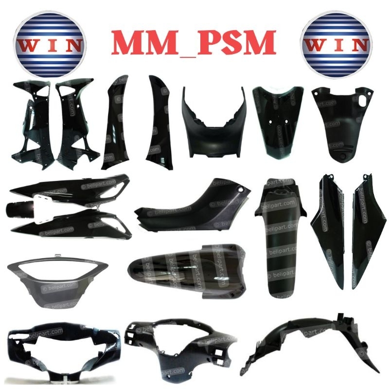 COVER BODY SUPRA X 125 LAMA KARBU FULL BODY SUPRA X 125 LAMA SET KOMPLIT FULL BODY MEREK WIN