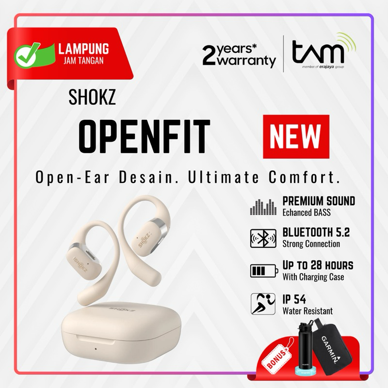 Shokz Openfit - Beige
