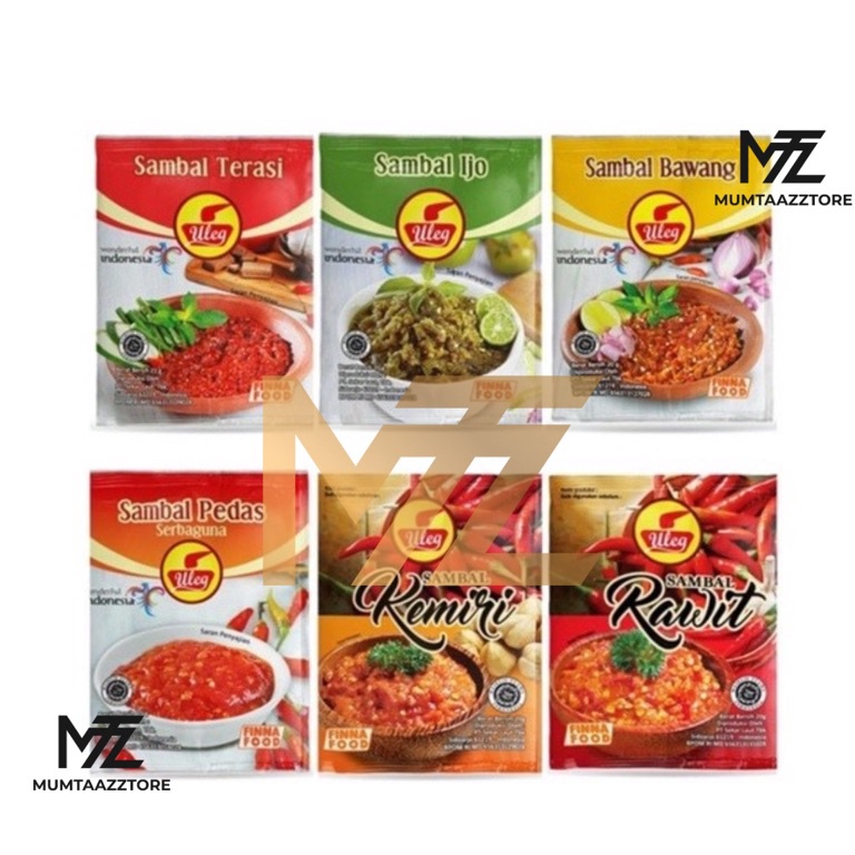 

Beli Dong MUMTAAZZTORE FINNAFOOD SAMBAL ULEG 2GR ALL VARIAN