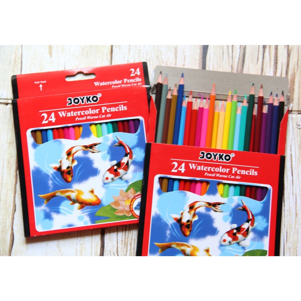 

ART E59O Pensil Warna Joyko 24 Water Color WCP111