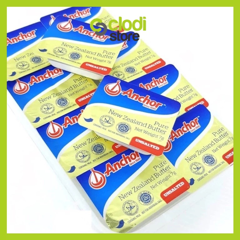 

Diskon Heboh Anchor Unsalted Butter Mini Portion 1 UB 7g Unsalted Butter MPASI Anak Bayi HALAL Elle Vire Penambah Nafsu Makan BB Booster MPASI Bayi Lemak Tambahan Mpasi Lemak Mpasi Lemak Bayi