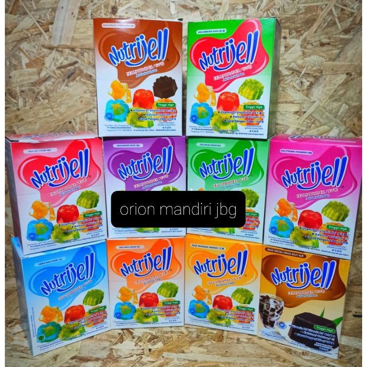 

Tertarik JELLY NUTRIJEL 1PACK12PCS
