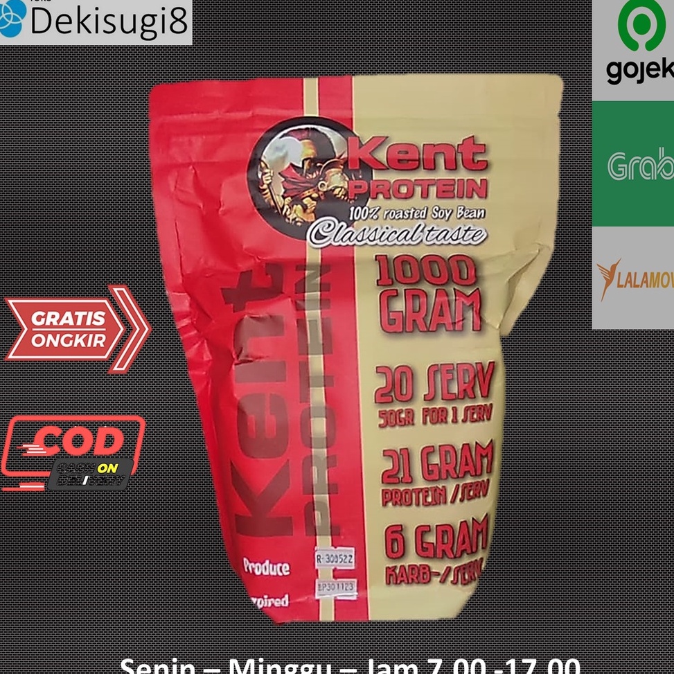 

Gebyar promo KentPROTEIN Susu Bubuk Kedelai Protein Casein Kemasan 1 Kg