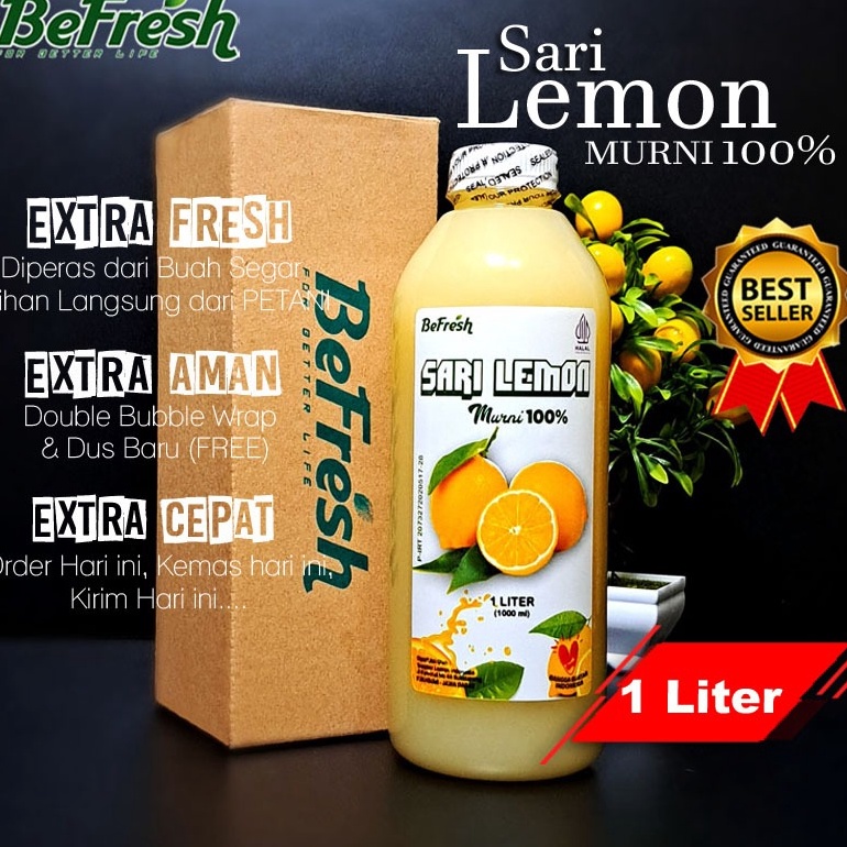 

Harga Khusus Sari Lemon Asli Untuk Diet 1liter Polos Tanpa Label sudah BPOM Pure Lemon Juice 1 liter Termurah