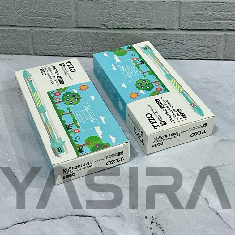 

KODE S8B7 13 Gram SELUSIN 12 PCS Pensil Isi Ulang Pensil Mekanik Tizo TM182mm