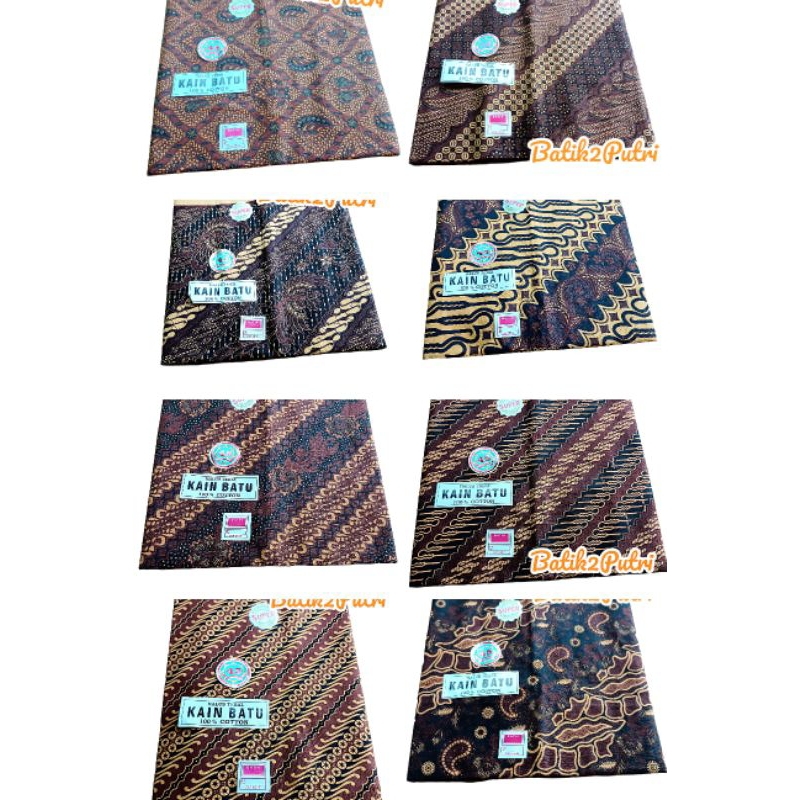 kain batu 45, jarik melahirkan bawahan tapih dll.