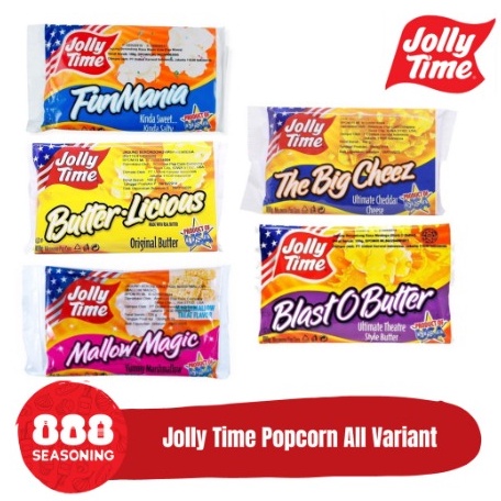 

Ready Stock READY ALL VARIAN Jolly Time 1gr Microwave Pop Corn