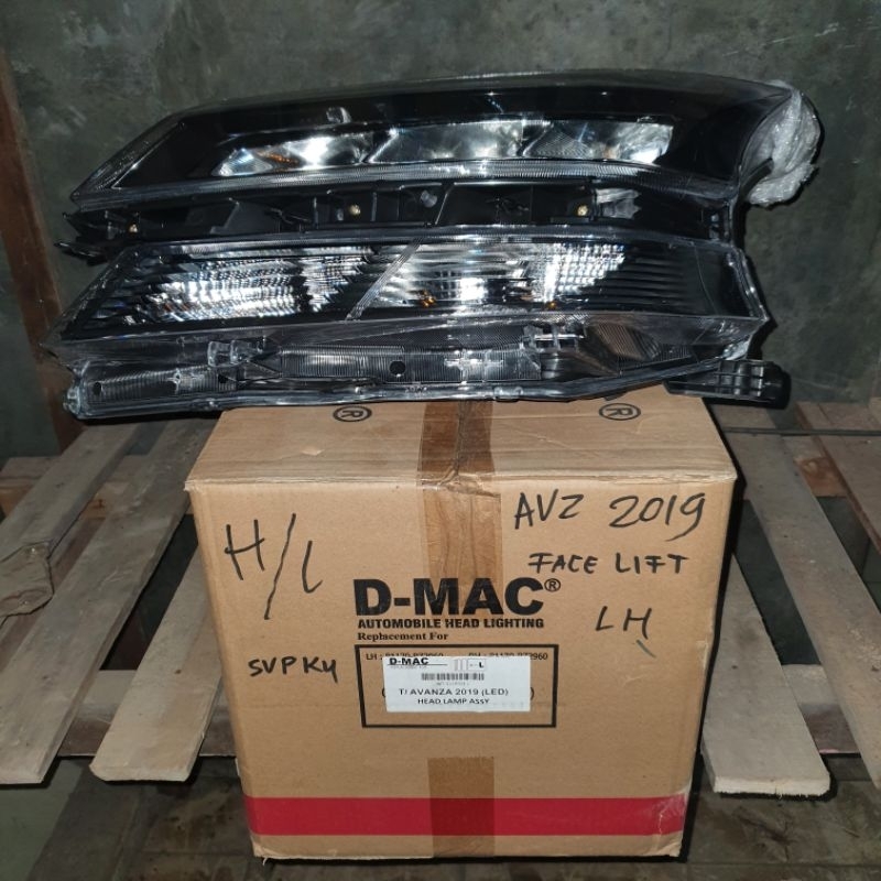 Headlamp Lampu Depan Grand New Avansa Velos Xenia 2019-2020 Facelift