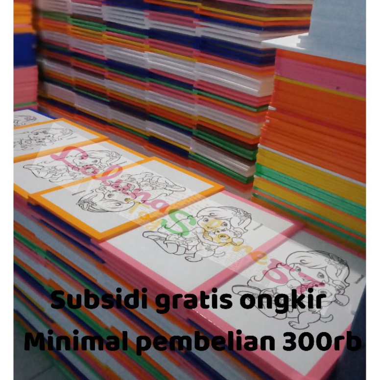 

ART U46Q sterofoam lukis ukuran 33x5 grosir media mewarnai sterofoam isi 1pcslukis sterofomstyrofoam melukis