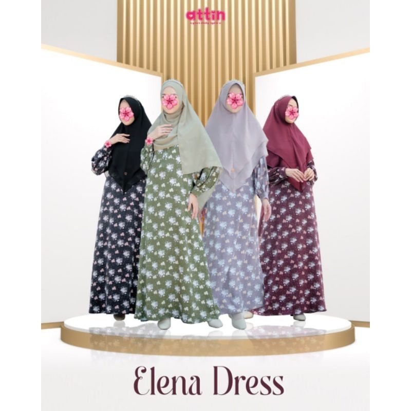 ELENA DRESS (GAMIS ONLY) BY ATTIN HIJAB