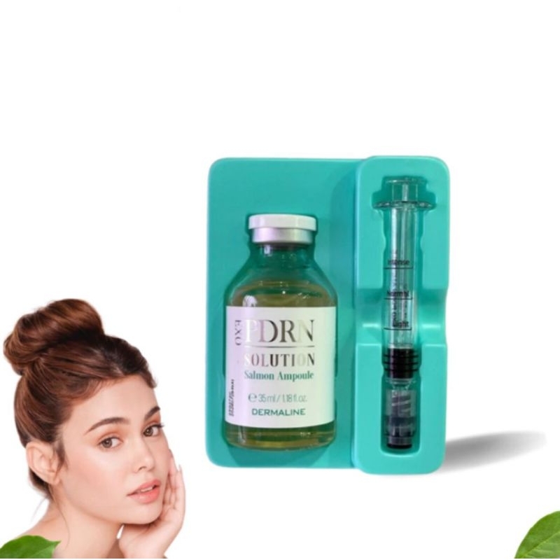 DERMALINE PDRN 10000 + Cica Exo 5000 ppm extract DNA Salmon Skin Serum Glow Whitening Anti Aging0