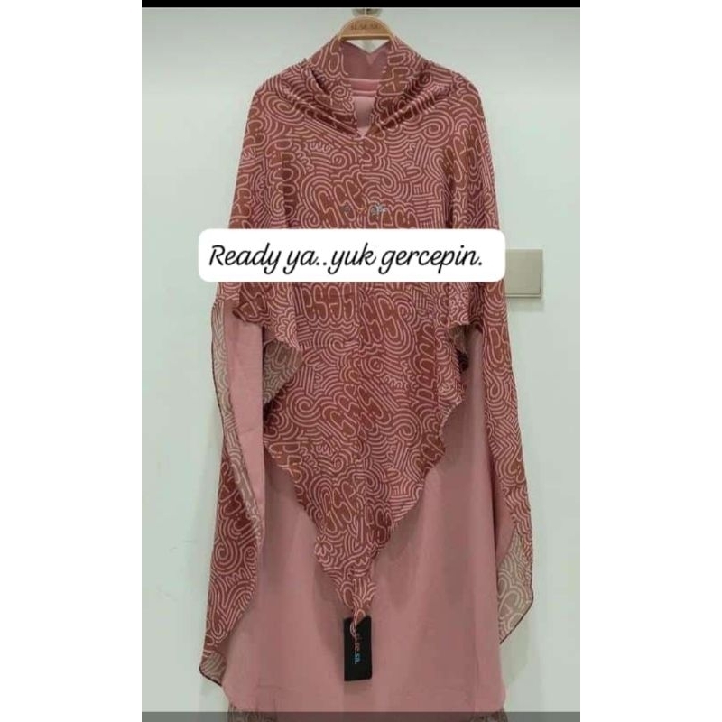 Khimar Sisesa terbaru chinamon brown