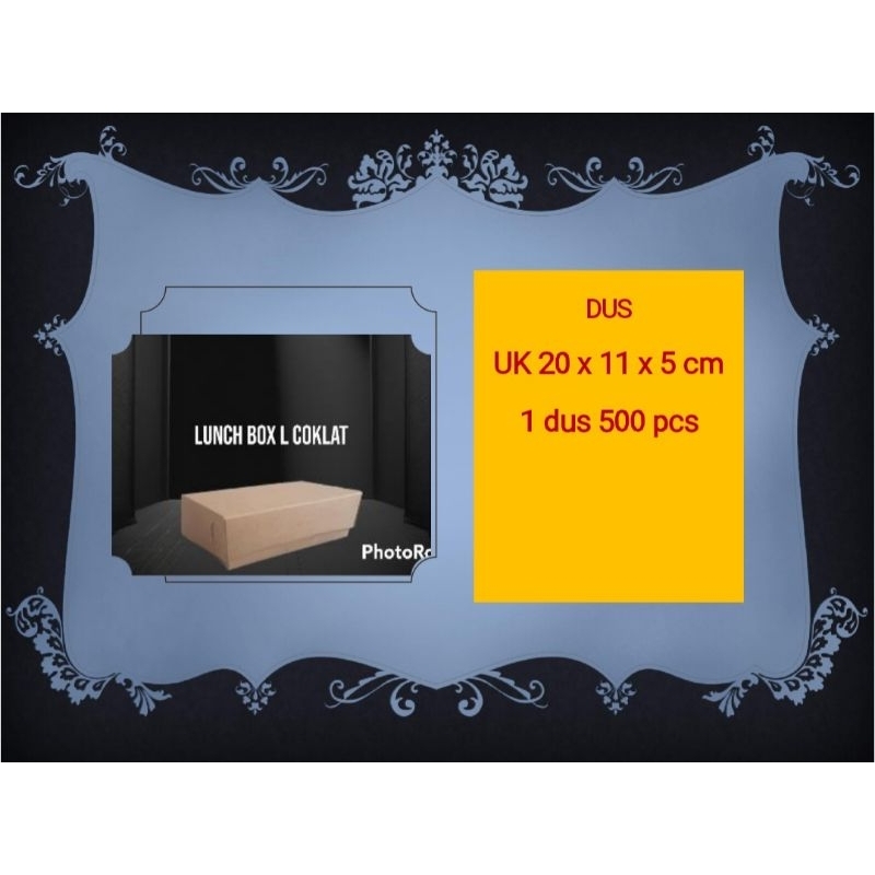 

Lunch Box L coklat