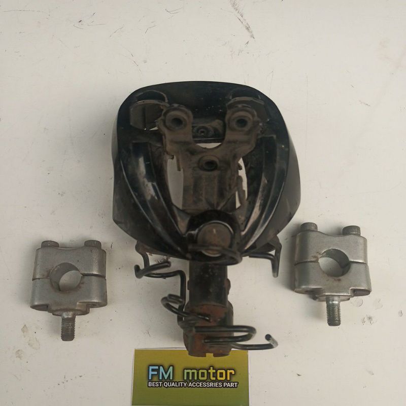 BREKET DUDUKAN DUDUKAN STANG STIR SET YAMAHA FINO FI ORIGINAL YGP