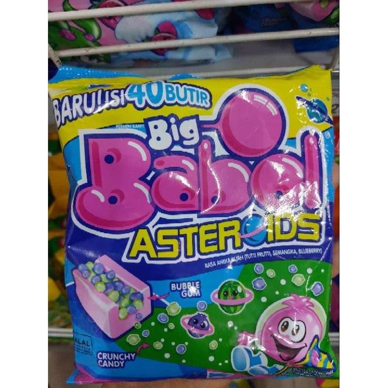 

KZ - big babol permen karet rasa aneka buah isi 40 butir