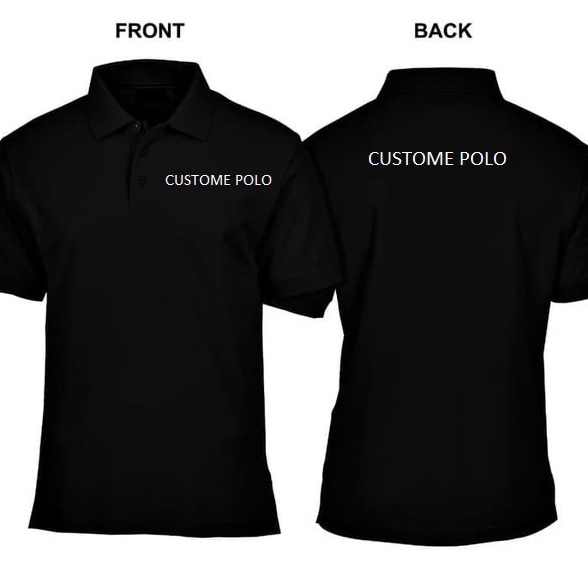 Terdepan CUSTOME POLO  REQUEST SABLON BAJU POLO  CUSTOME BAJU KERAH SABLON