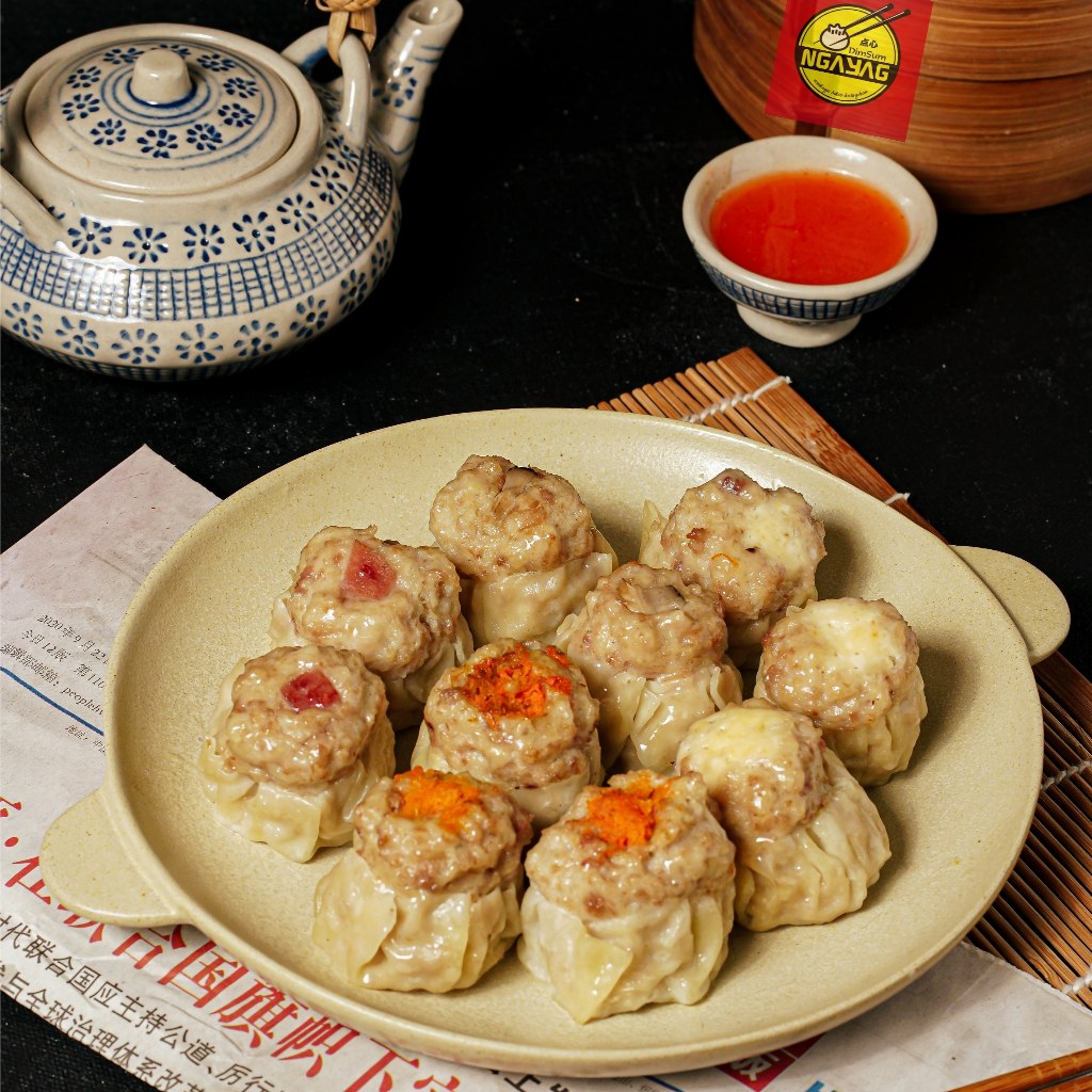 

Dimsum mix isi 25 pcs plus saos