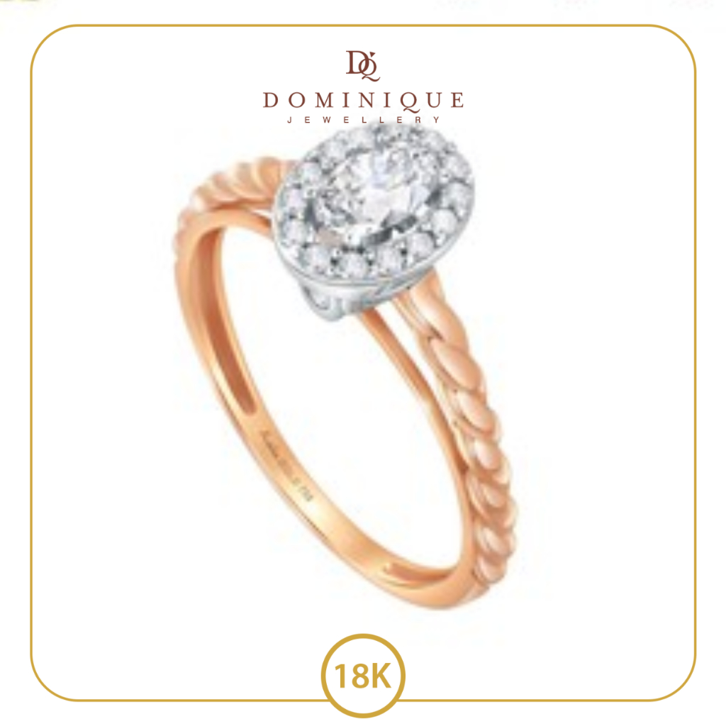 Cincin Hala Gold Satu Jiwa Series - Maaf Sayang Prilly Collection 3WZ1157