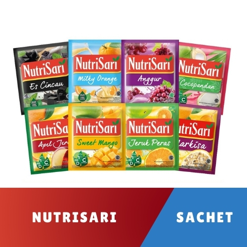 

Nutrisari Renceng All Varian 1 Renceng isi 10 sachet