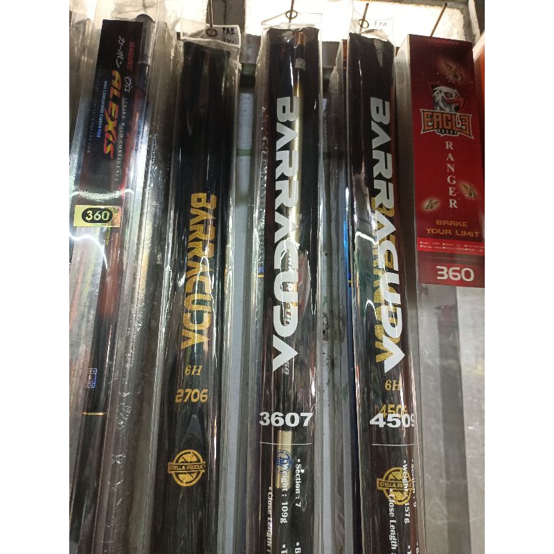 Tegek Barracuda 270, 360, 450 (FREE BUBBLE WRAP)