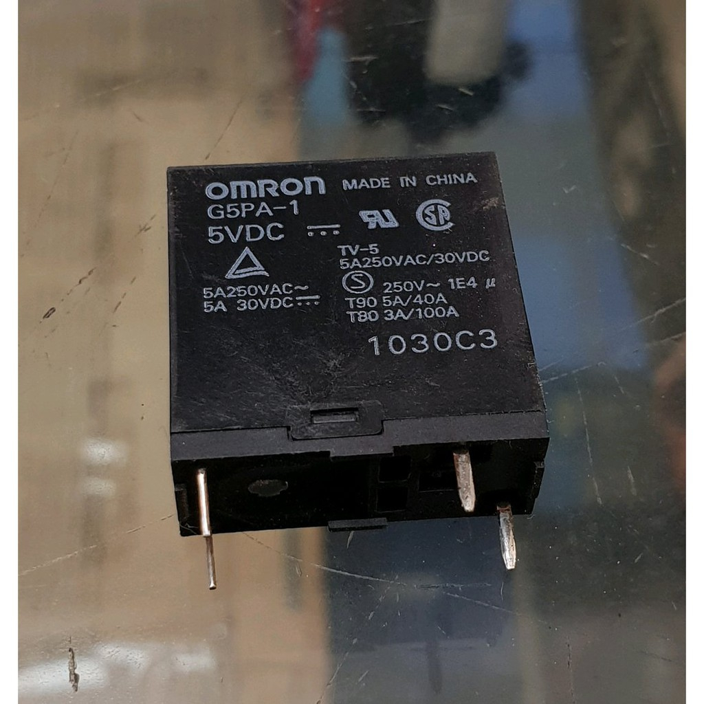 Relay Omron 5VDC - Original