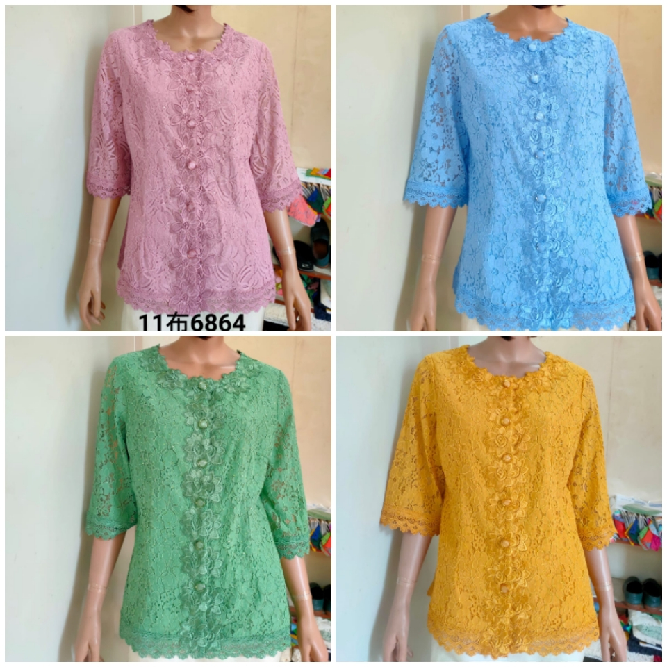 MISS APRIL ATASAN CZ BRUKAT IMPORT PREMIUM FULL SERAGAMAN JUMBO 5L 6L