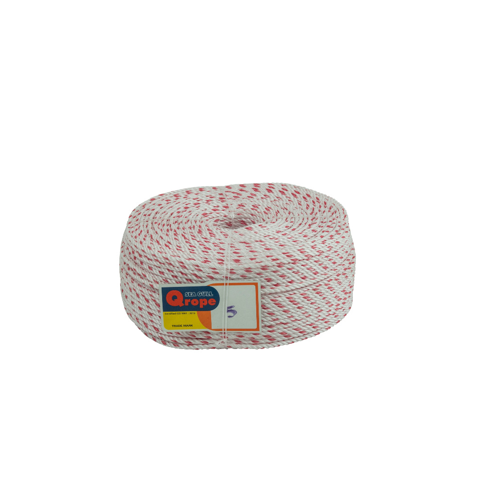 

Tali Tambang Plastik PP/Tali Tampar PP Polypropylene 5 mm +/- 200m Qrope