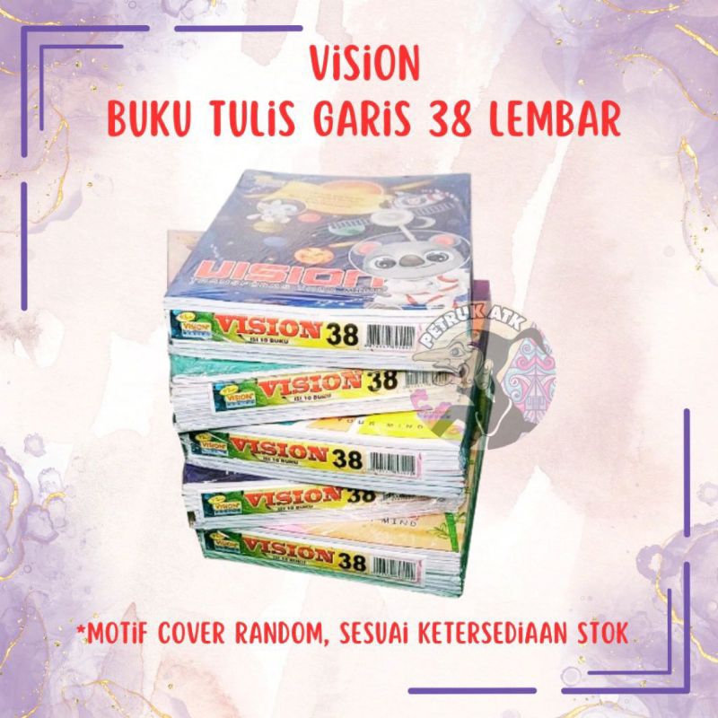 

1 PAK (10 PCS) BUKU SIDU VISION 38 LEMBAR TERMURAH