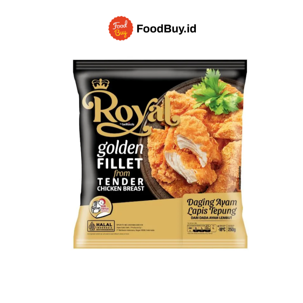 

Belfoods Nugget Royal Golden Fillet 250 gr