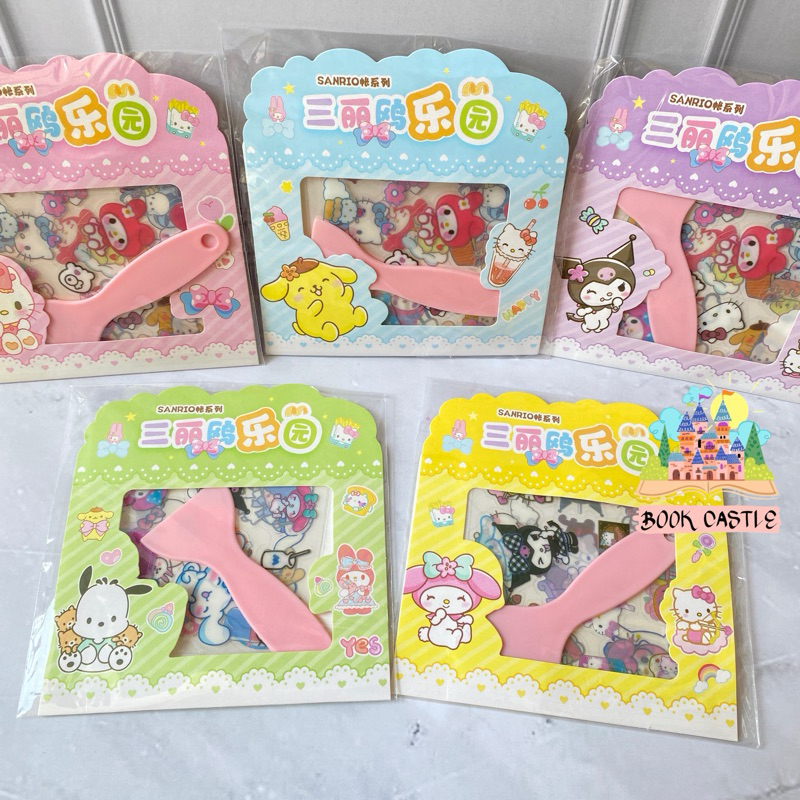 

Sticker sanrio with spatula