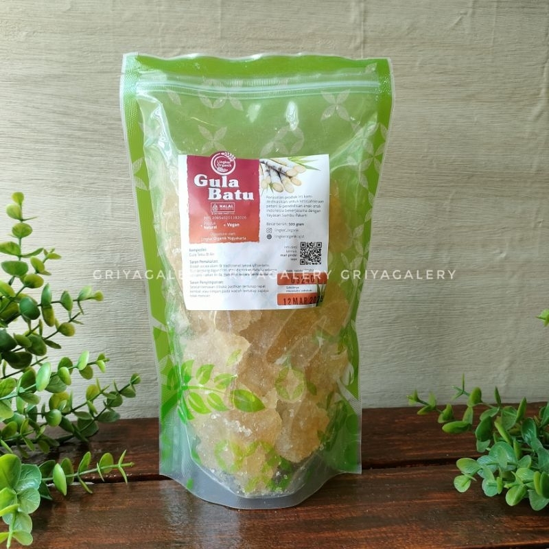 

Lingkar Organik GULA BATU 500gr alami tanpa pewarna / pengawet untuk pemanis minuman