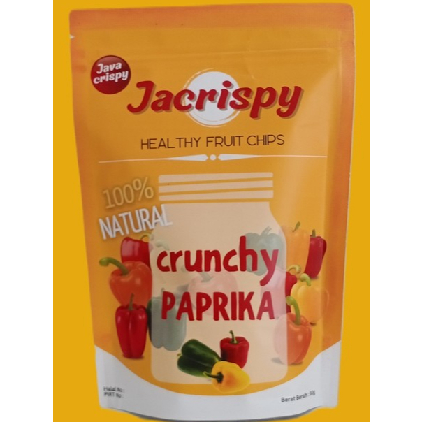 

JACRISPY Crunchy Paprika | Cemilan Snack Sayur Buah Kering | Dried vegetables and fruits | Snack Sehat Diet | Guilty Free