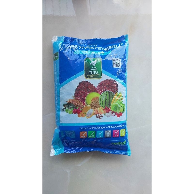 NPK PATEN BIRU LAOYING 16 16 16 1 KG