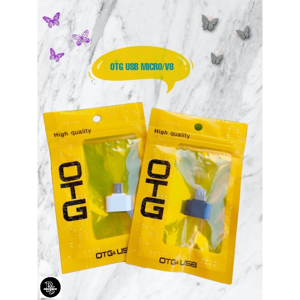 OTG USB MICRO/V8/TYPE C/TANPA KABEL
