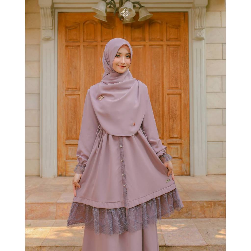 Alara Tunik Mom | Sarimbit Keluarga Lace ekslusif Shieraki NEW