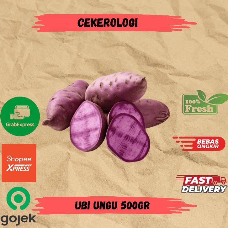 

Ubi Ungu 500gr / Ubi Ungu / Ubi Ungu Fresh Berkualitas / JABODETABEK / Ubi Ungu / Ubi / Sayur Segar / Sayuran / Sayur