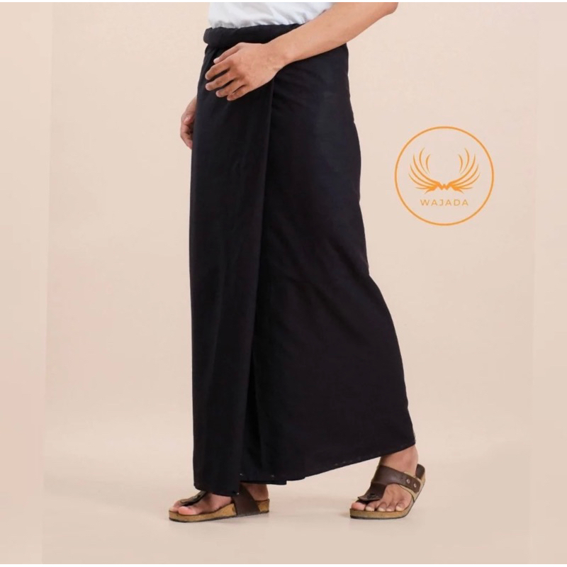 SARUNG HITAM POLOS / SARUNG BATIK / SARUNG SANTRI / SARUNG PRIA WANITA /SARUNG LAR GURDA