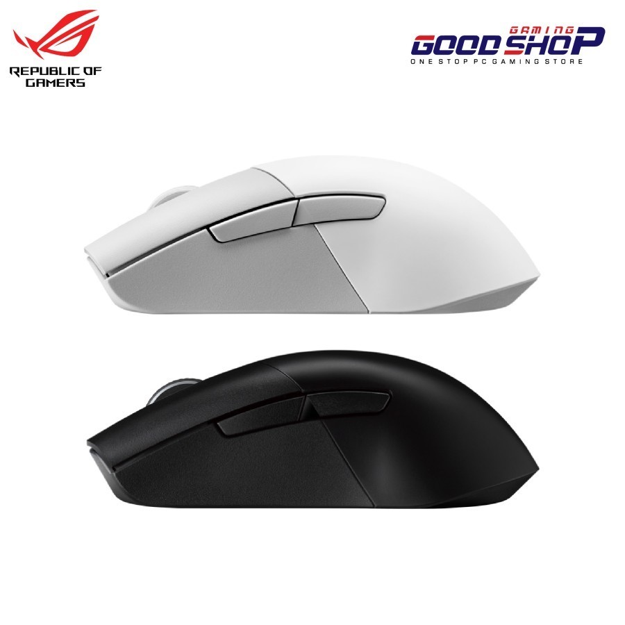 ASUS ROG Keris Wireless AimPoint - Gaming Mouse - Putih hitam