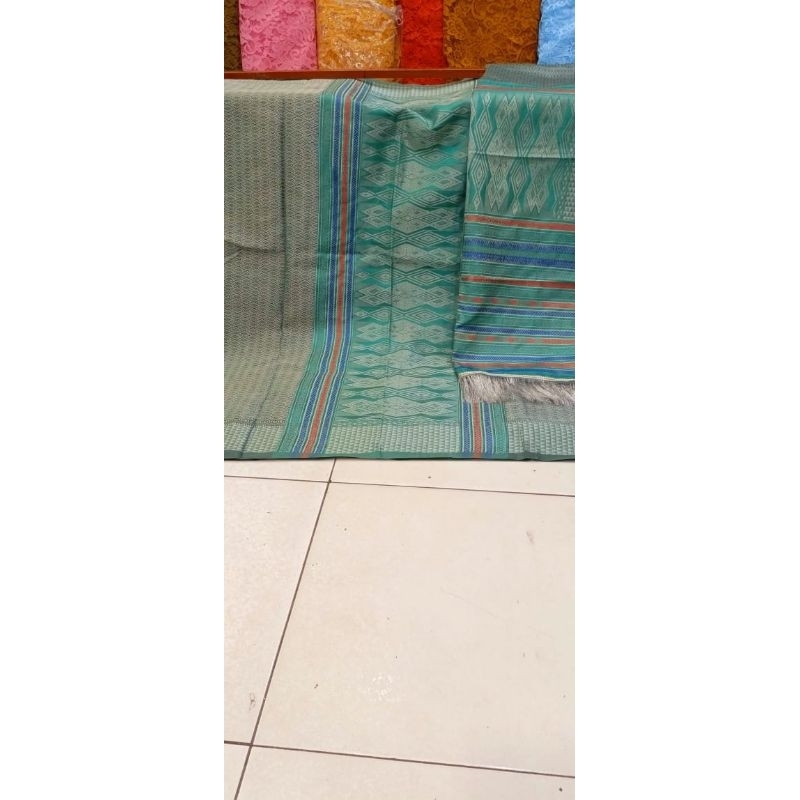 songket mesin motif tumtuman